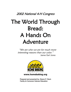 4-H Congress - Home Baking Association