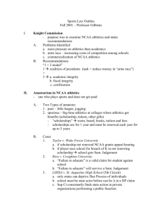 Sports Law Outline