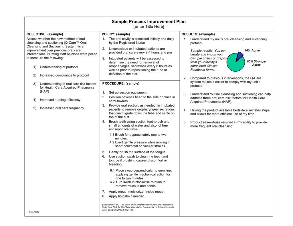 Process Improvement Proposal Template 5247