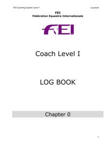 Log book Level 1