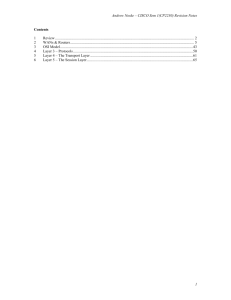 Contents - Andrew Noske Homesite