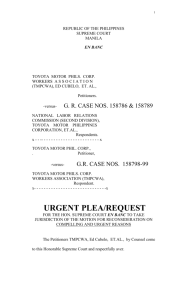 certified case - petition for the hon. court en banc to take