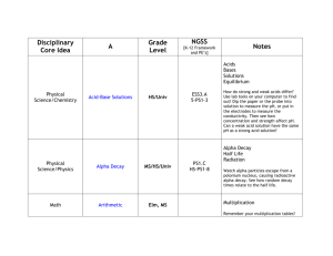 Correlation Guide - Lewis Center for Educational Research