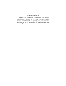 Amicus Brief - Kansas v. Crane - National Legal Aid & Defender