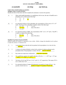 solutions practice answers