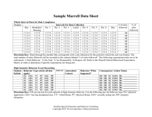 Sample Murrell Data Sheet - MNPS August 10th Exceptional