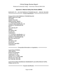 CDR MSDS Word 2003 - Laulima