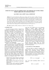 294-Jurko - Journal Proceedings in Manufacturing Systems