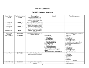 SWITRS Data Warehouse Guide