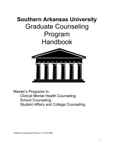 Foreword - Southern Arkansas University