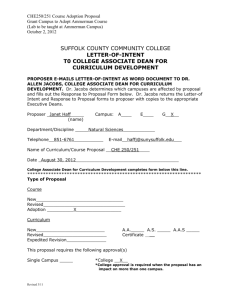 Entire Proposal - New Page - Suffolk County Community College