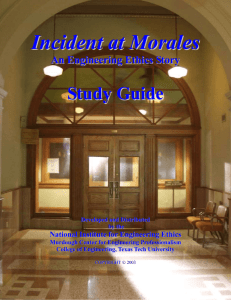 Study Guide – Indicent at Morales