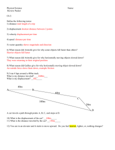 L3 Physics Midterm Review