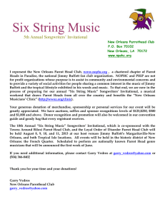 “Six String Music” Songwriters' Invitational, which is co