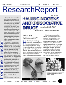 NIDA Research Report - Hallucinogens and Dissociative