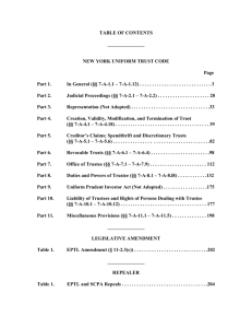 UTC – Art 1-11 – NY UTC w comments