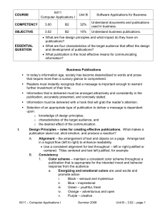 BASIC WORD PROCESSING CONCEPTS AND FUNCTIONS