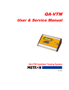 3. Operating QA-VTM