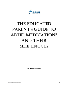 ADHD MEDICATIONS EBOOK
