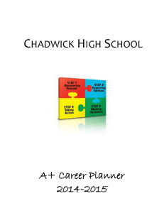 Career Planner 2014-2015