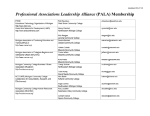 Updated 05.27.15 Professional Associations Leadership Alliance
