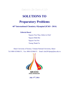 IChO46-Preparatory Solutions