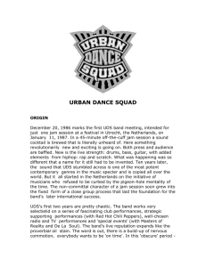 - Urban Dance Squad