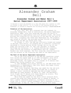 Alexander Graham and Mabel Bell's