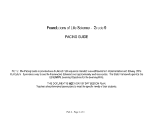 Foundations of Life Science