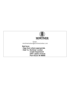 Port Huron - Mortimer Lumber