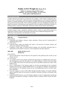 CV / Cover Letter - Cavendish Management Resources