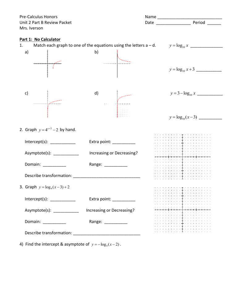 Been Precalculus Chapter 2 Test