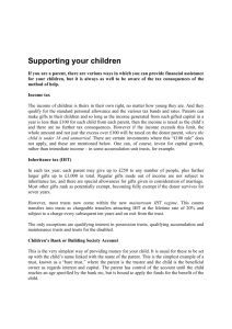 Supporting your children