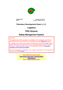PR-1797 - PDO Airports Safety Management System