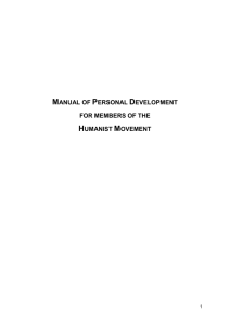 Handbook of Personal Development