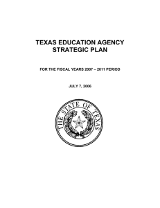 texas education agency mission and philosophy