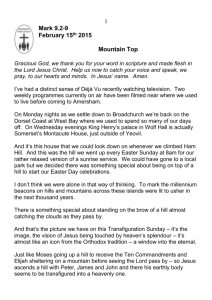 Mountain Top - Amersham Free Church