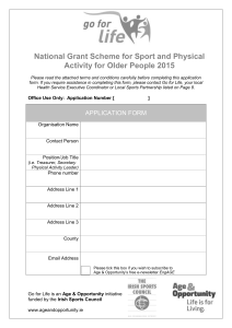 the national grant scheme