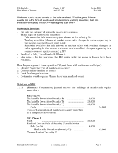 Chapter 11 (S&W) - Haas School of Business