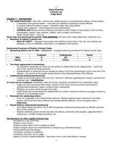 Criminal Law - Baird - South Texas College of Law