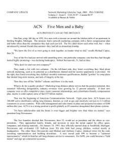 Five Men and a Baby Article