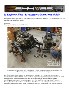 LS Engine Pulley & Accessory Drive Swap Guide