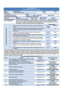 Financial Management