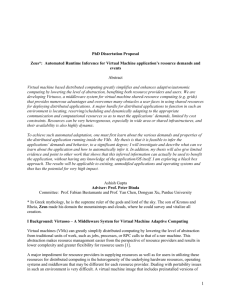 PhD Dissertation Proposal - Computer Science Division