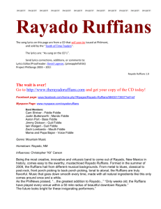 Rayado Ruffians (Lombardo/Port)
