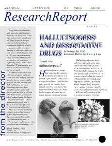 NIDA Research Report- Hallucinogens and Dissociative
