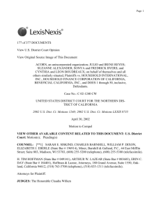 ACORN v. HOUSEHOLD INT'L, INC., 2002 U.S.