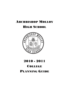 Archbishop Molloy High School 2010