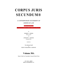 corpus juris - Private Attorney General