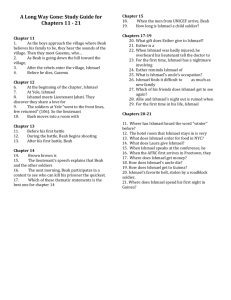 A Long Way Gone Quiz Study Guide 11-21